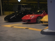 Parking area of Marina Bay Sands